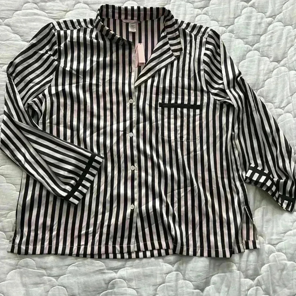 NWT Victoria’s Secret Striped Pajama XL